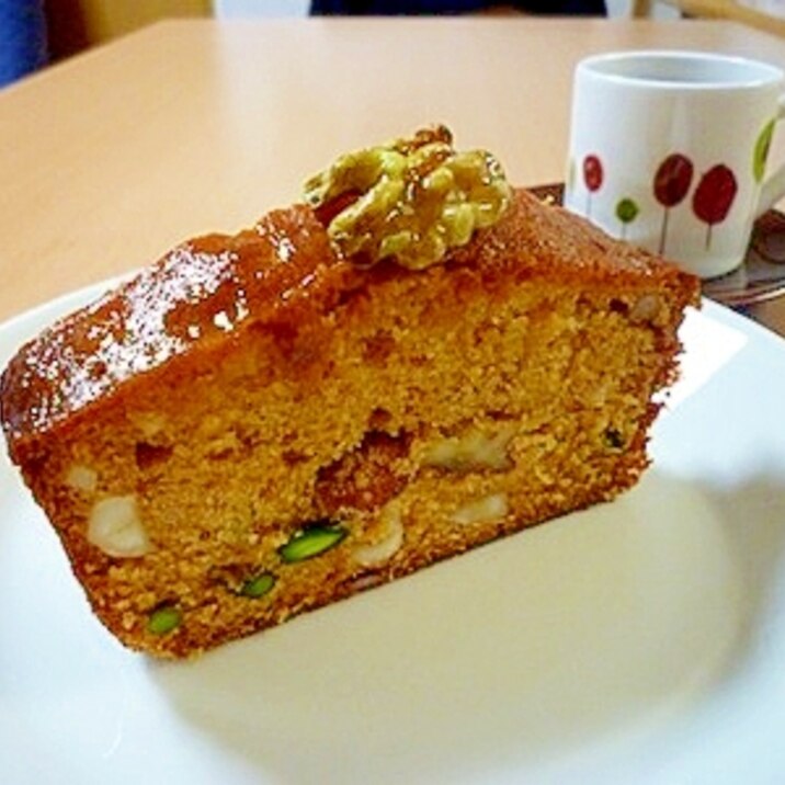 ナッツ好きに キャラメルナッツケーキ レシピ 作り方 By 楽天出店店舗 クッキングクロッカ楽天市場店 楽天レシピ